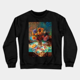 Fractal bouquet Crewneck Sweatshirt